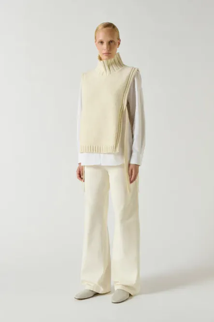 Hovedbilde Or Wool Pullover Ecru 