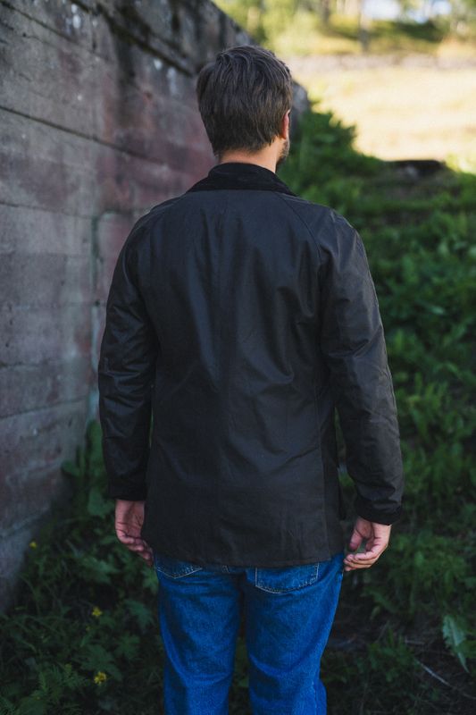 Ashby Wax Jacket Olive 