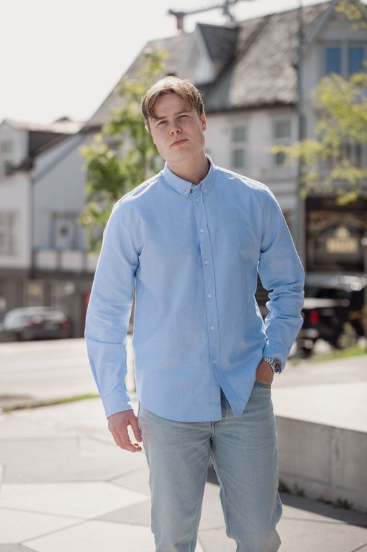 Saliam BX Shirt 15095 Oxford Blue 