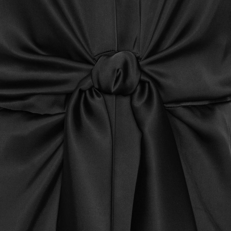 Faye Dress Short Semi Rich Black 
