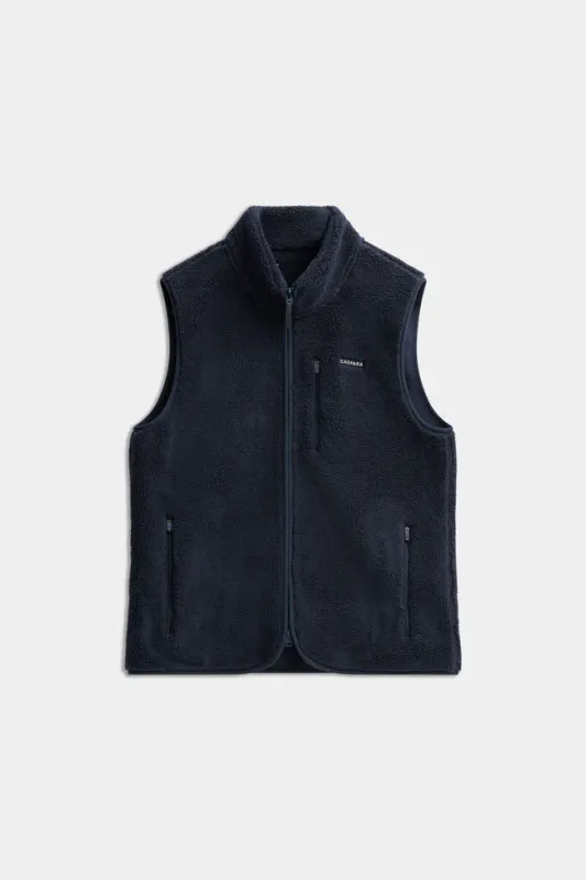 M. Cloudfleece Vest Navy 