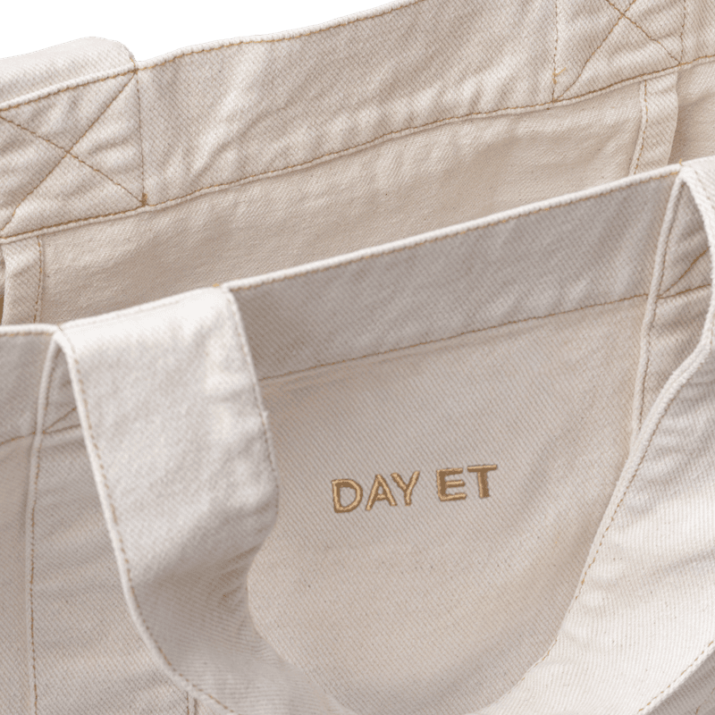 Washed Denim Cross Body Pastel Parchment 