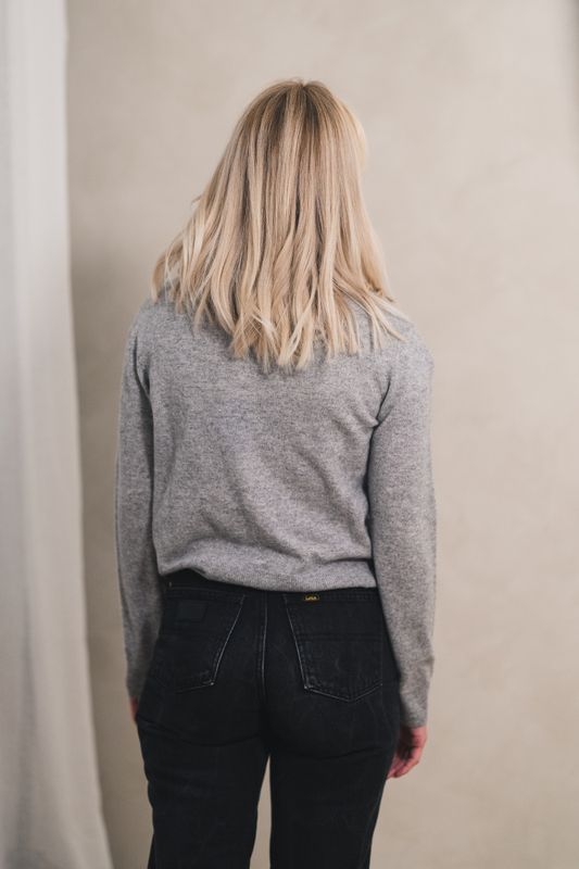 Saboston Cardigan 6304 Grey Melange 