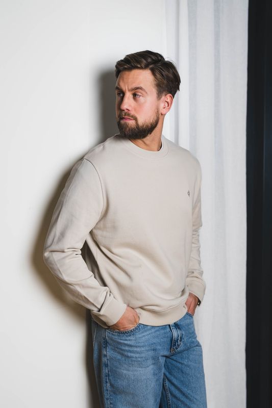 Saotto Sweatshirt 11414 Oatmeal 
