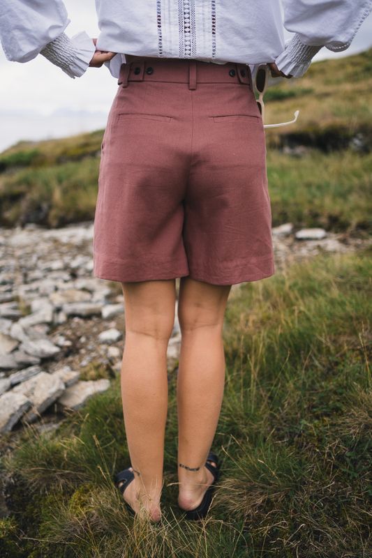 Daria Shorts Terracotta 