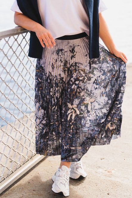Hovedbilde Charming Skirt Print Grey 