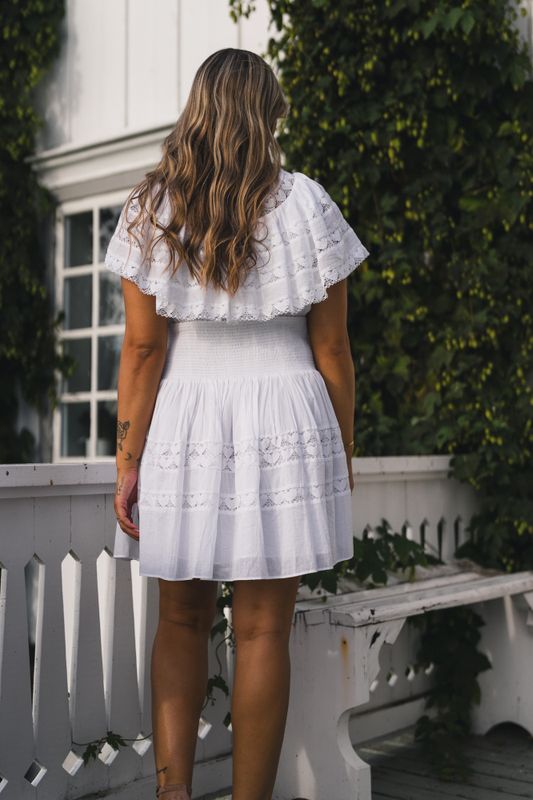 Mary Mini Dress White 