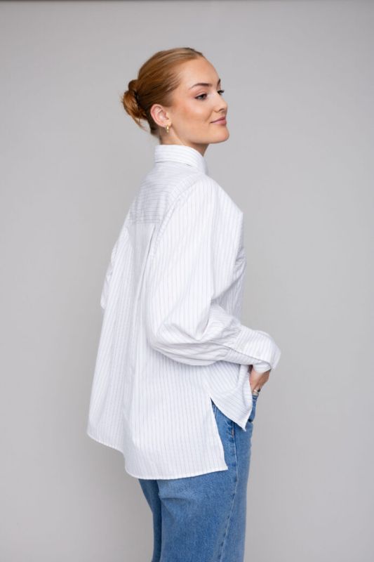 Anne Striped Brown Striped 