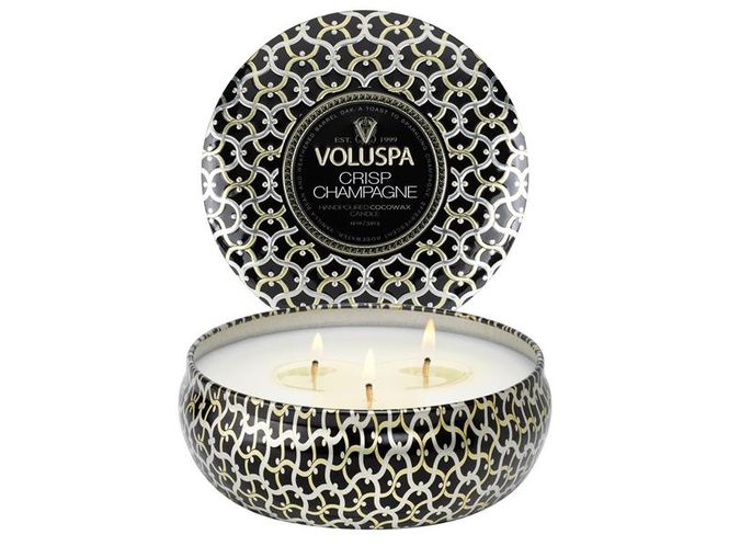 Hovedbilde 3 Wick Tin Candle Crisp Champagne 