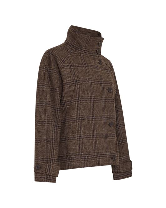Hovedbilde Pamela Amaranda Jacket Check Hot Fudge/Rubbe 