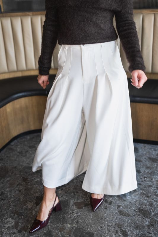 Classique Culottes Offwhite 
