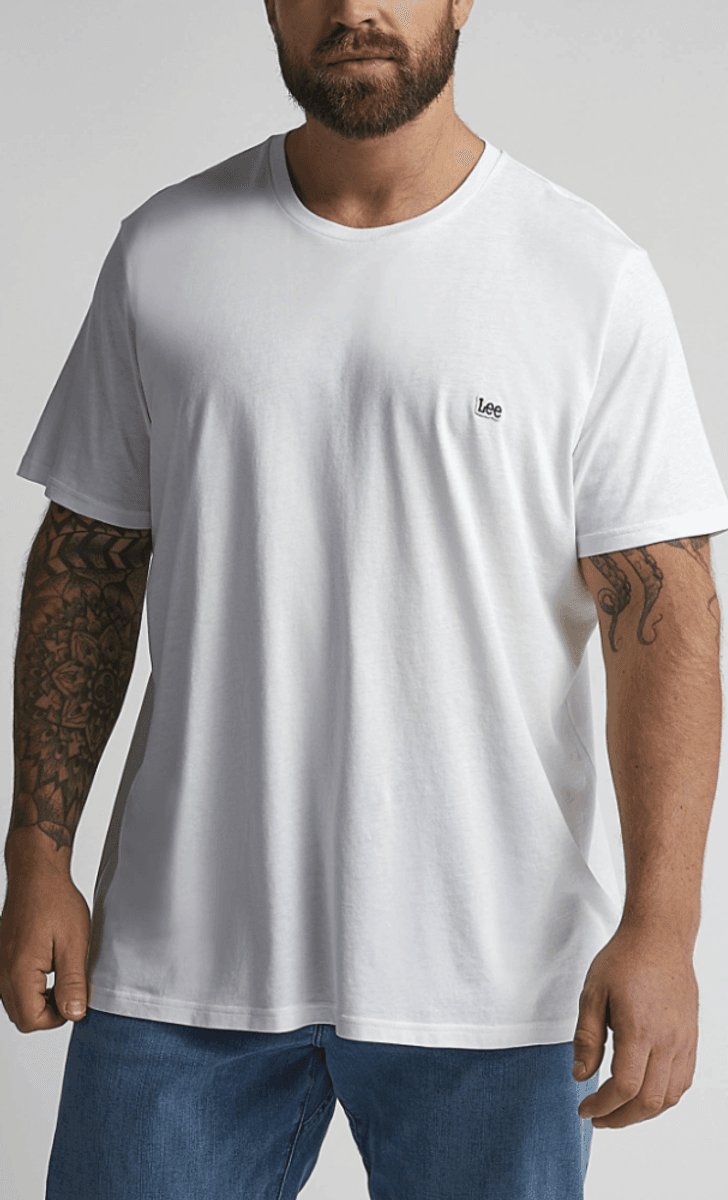 SS Patch Logo Tee White 