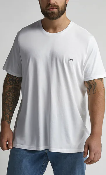 Hovedbilde SS Patch Logo Tee White 