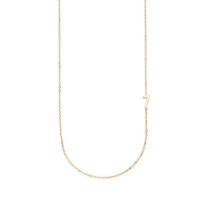 Hovedbilde Big Number Necklace Gold - 50L - 7