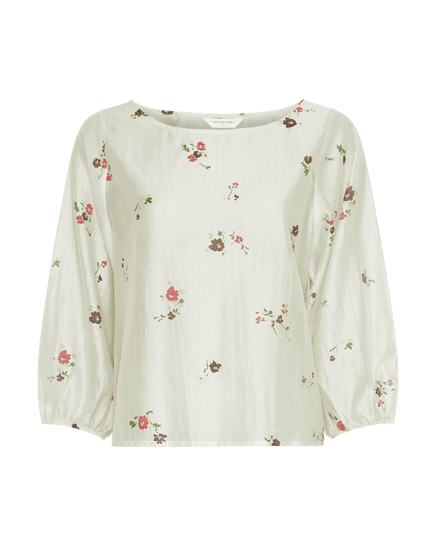 Faustina 3/4 Top AOP Sand Flower 