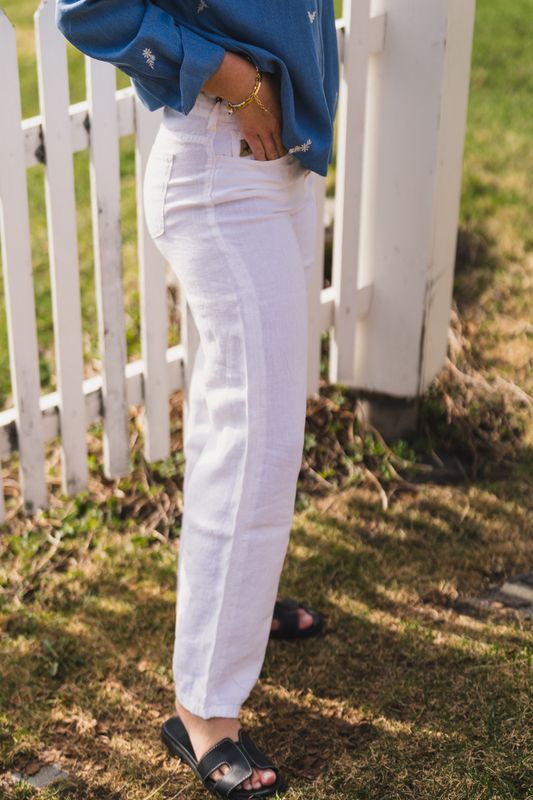 Culotte Linen Summer White 