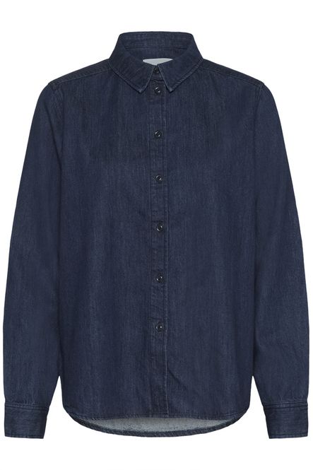 Hovedbilde Sarafia Shirt Rinse Blue Denim 