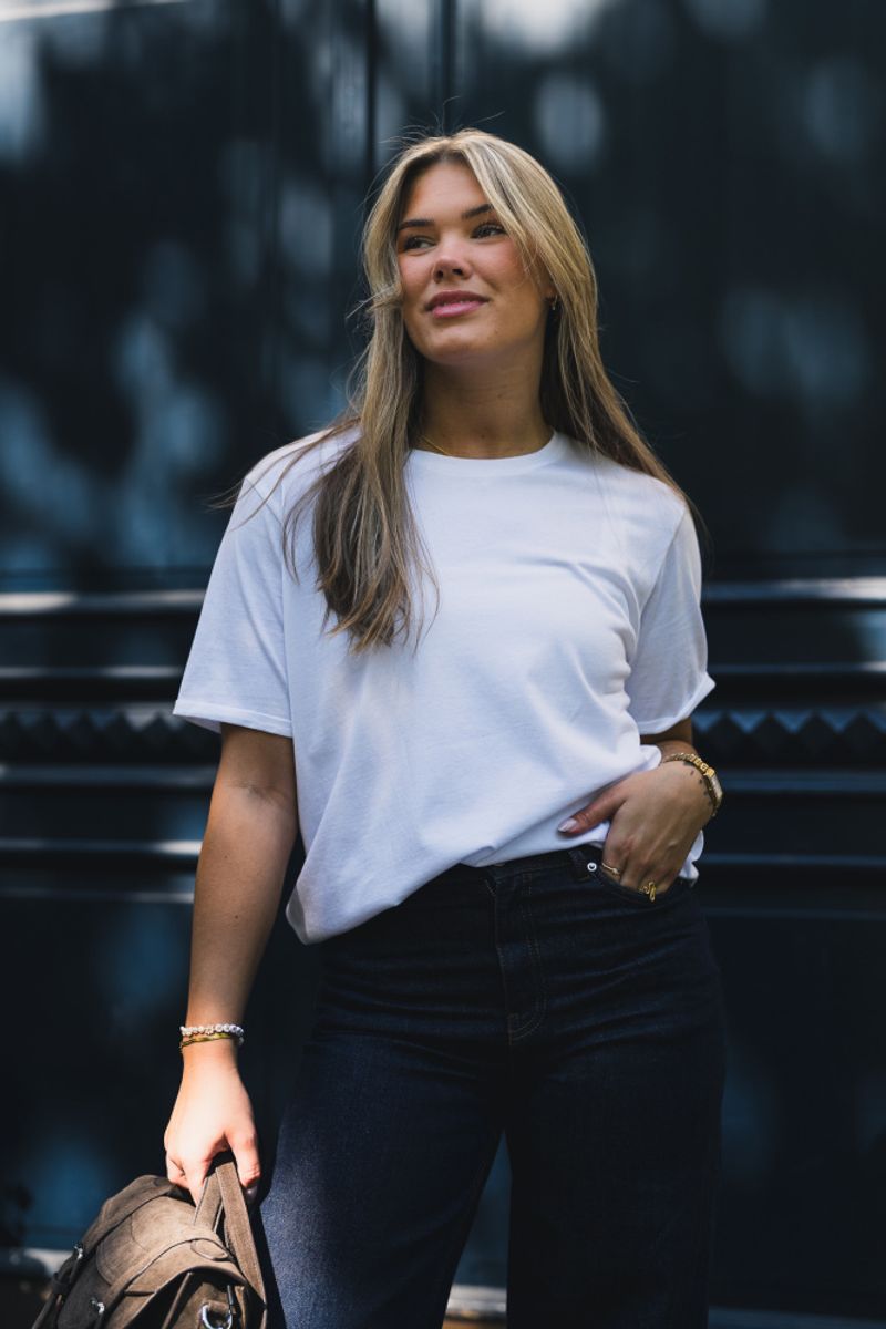 Terina Organic Tee Bright White 