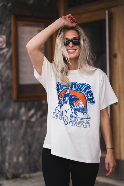 Hovedbilde Girlfriend Tee Worn White 
