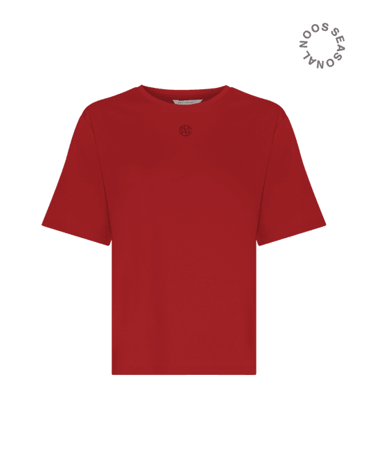 Hovedbilde Melea Icon Tee Rhubarb/Kar Red