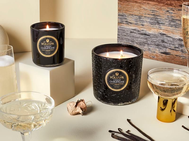 Maison Luxe Jar Candle Crisp Champagne 