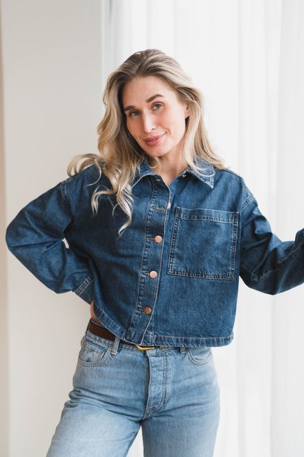 Hovedbilde Turig Alena Shirt Mid Blue Wash 