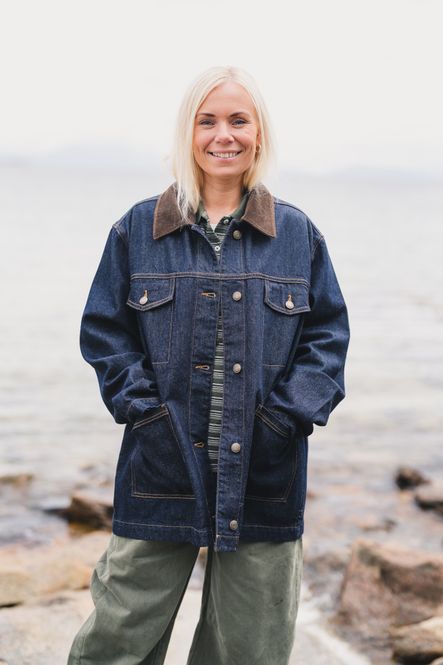 Hovedbilde Diana Denim Jacket Dark Blue 