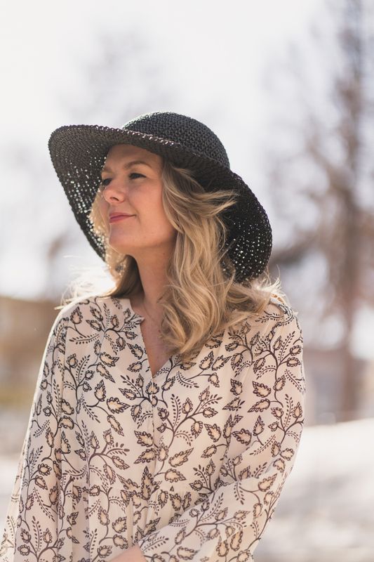 Pouline Hat Black