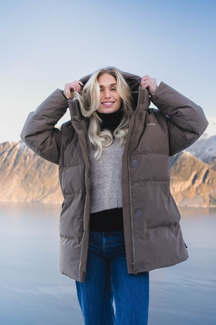 Hovedbilde Besseggen Light Down Jacket Taupe 