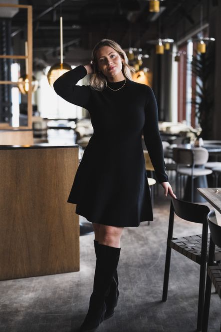 Hovedbilde Tiril Dress Jet Black 