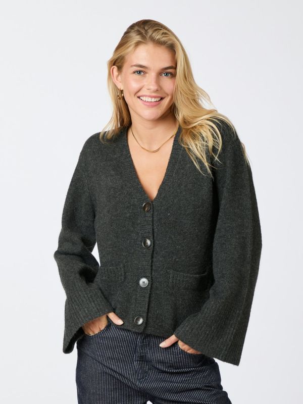 Pixie Knit Cardigan Antracit 