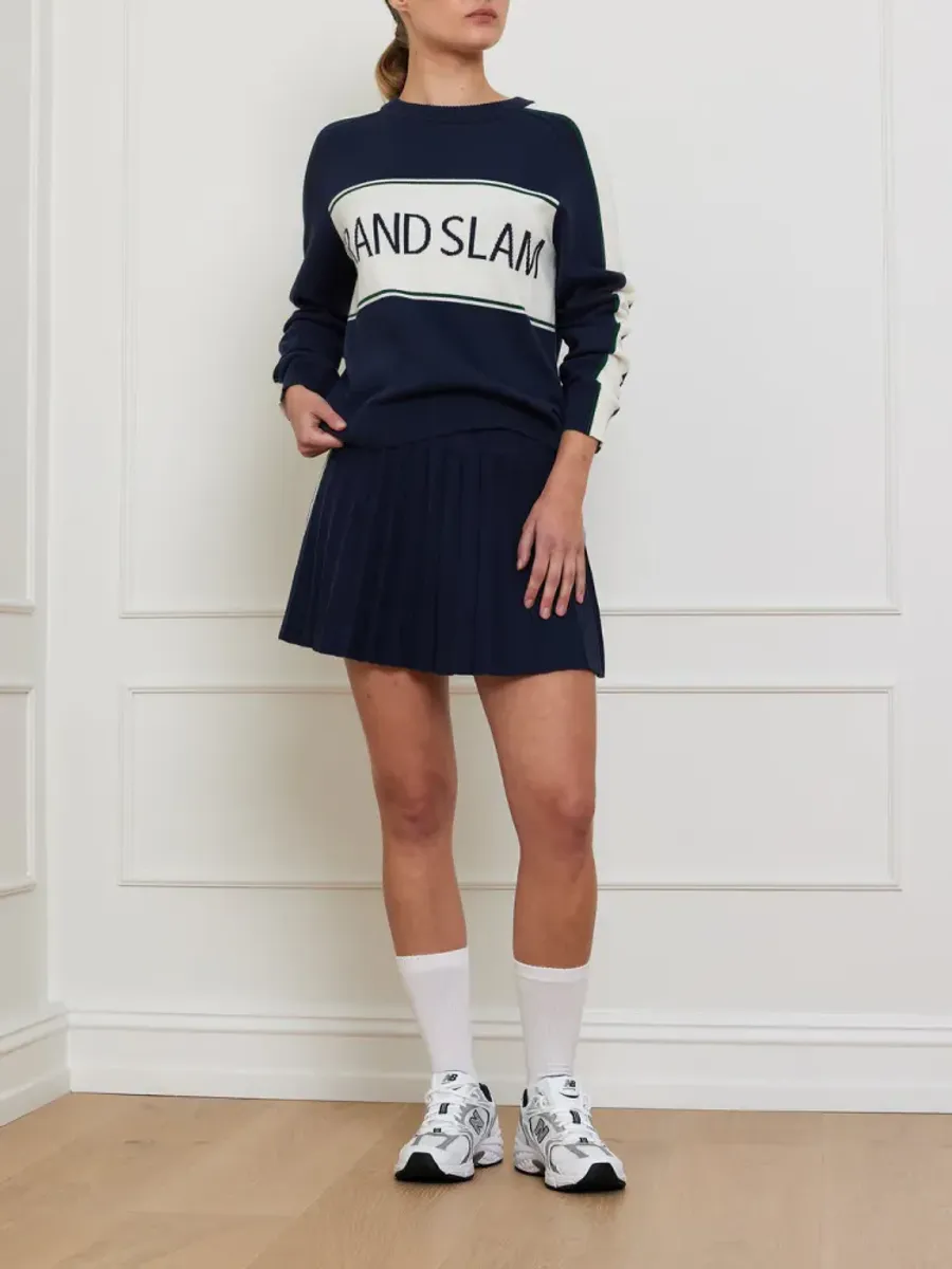 Grand Slam Sweater Navy Blue 
