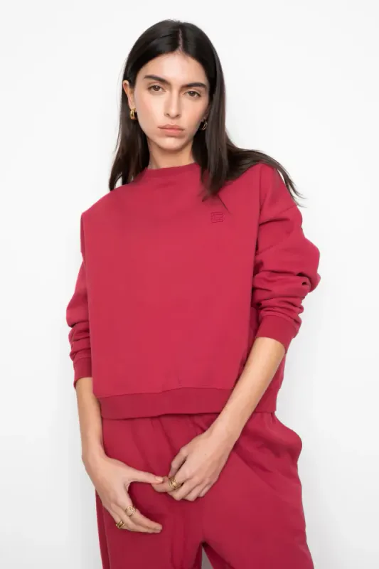 Mara Sweatshirt Berry 