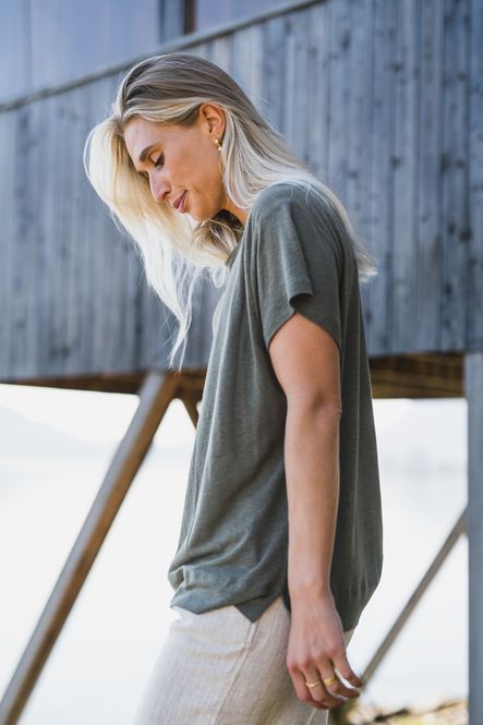 Hovedbilde Anemona T-Shirt Smokey Olive 