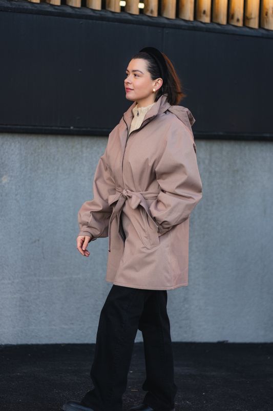 Rossby Coat Taupe 