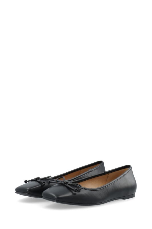 Rose Karré Ballet Flat Faux Leather Black 