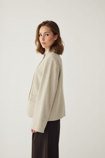 Hovedbilde Monique Blazer Oatmeal Melange 