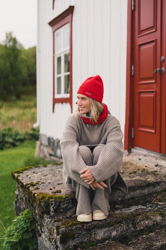 Milli Wool Beanie Red 