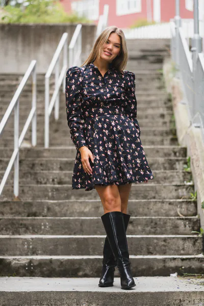 Hovedbilde Poplin Mini Dress Petals