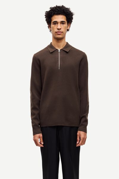 Hovedbilde Guna Half Zip 10490 Turkish Coffee 
