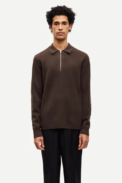 Hovedbilde Guna Half Zip 10490 Turkish Coffee 