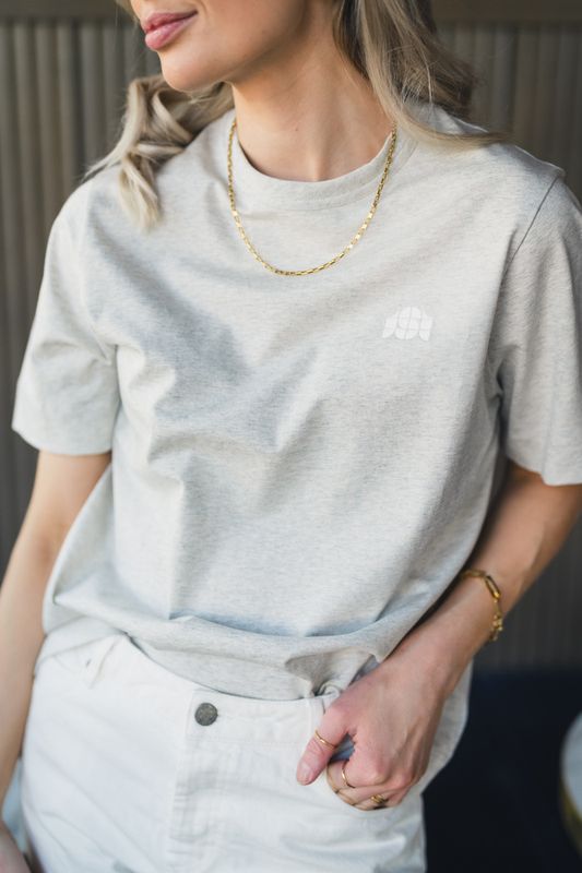 Eileen T-Shirt Gris Clair Chin 