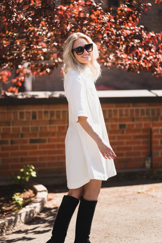 Sardia Dress Eggnog 