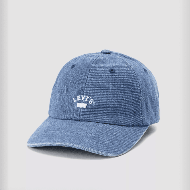 Hovedbilde Lazy Girl Logo Cap Indigo Light Wash 9 