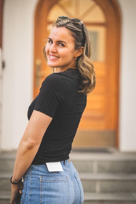 Betrina O SS Tee Black 