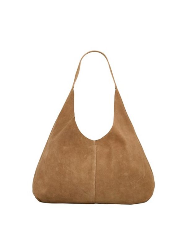 Suede Siena Bag Almond Brown