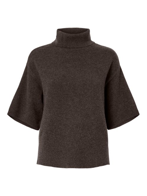 Hovedbilde Emila 2/4 Wool Knit Pullover Coffee Bean 