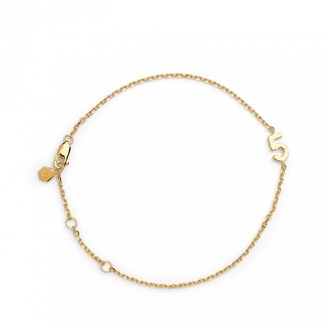 Hovedbilde Big Number Bracelet Gold - 33