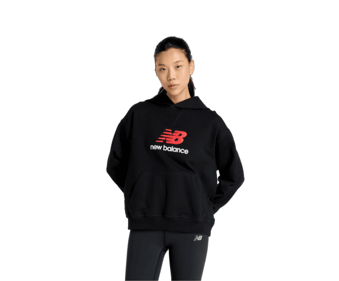 Hovedbilde Athletics French Terry Logo Hoodie Black 