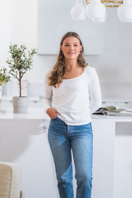 Jacksonville Longsleeve White